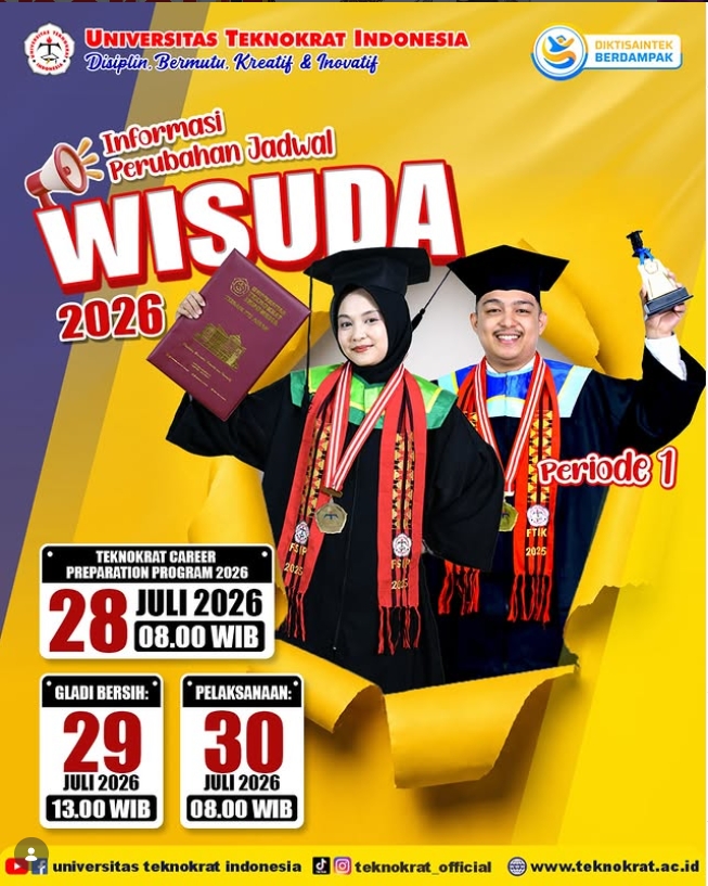 Informasi Wisuda Periode I Tahun 2026